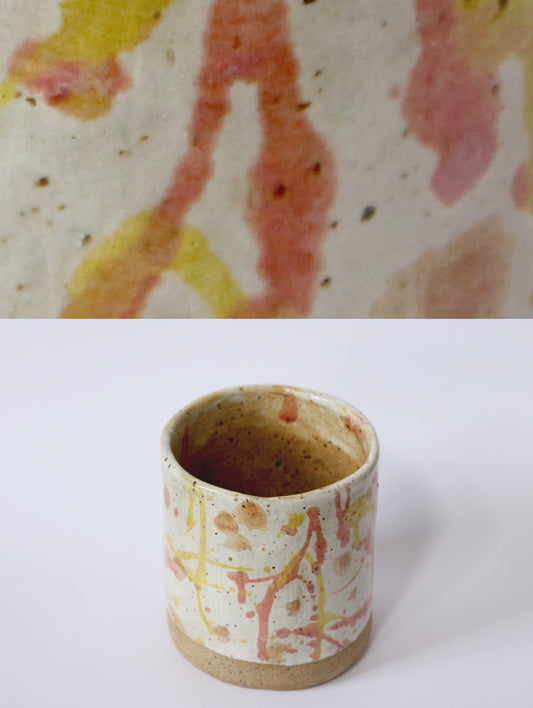 Cerâmica - Copo Médio Pollock 07