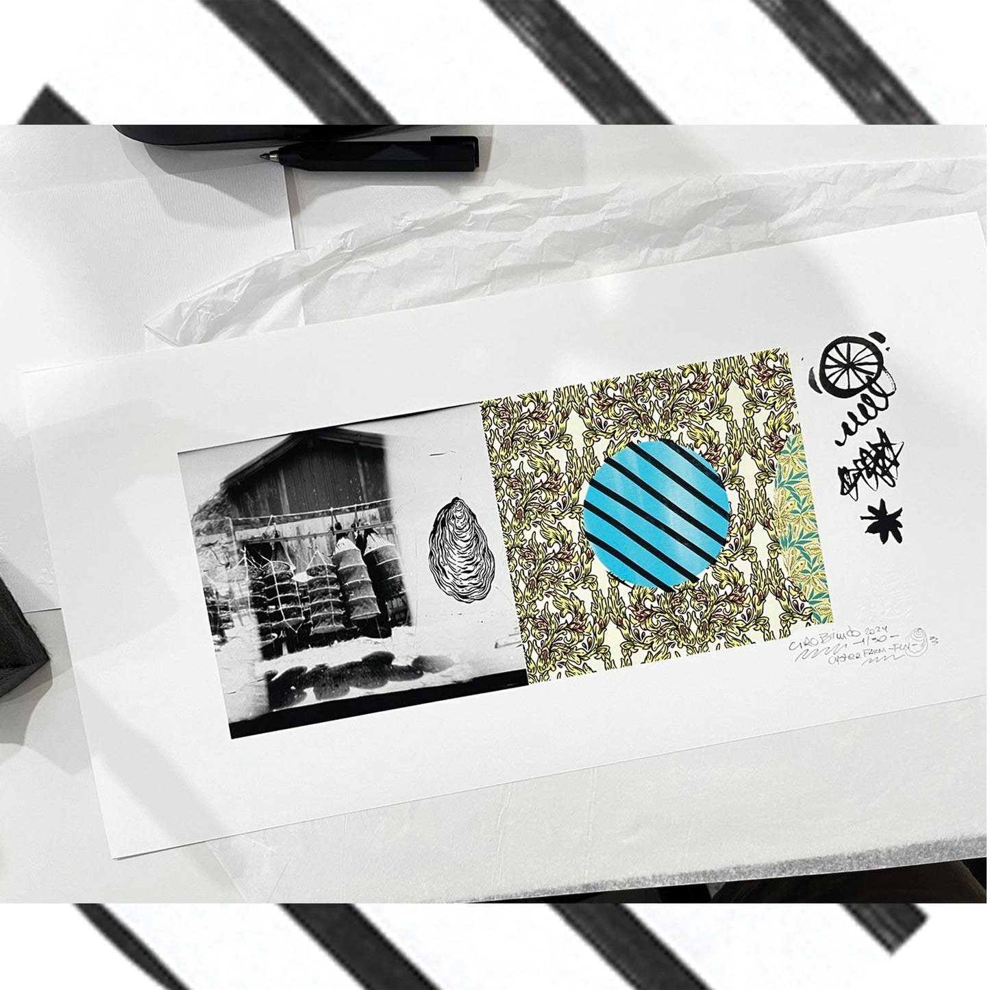 Print - Oyster Farm