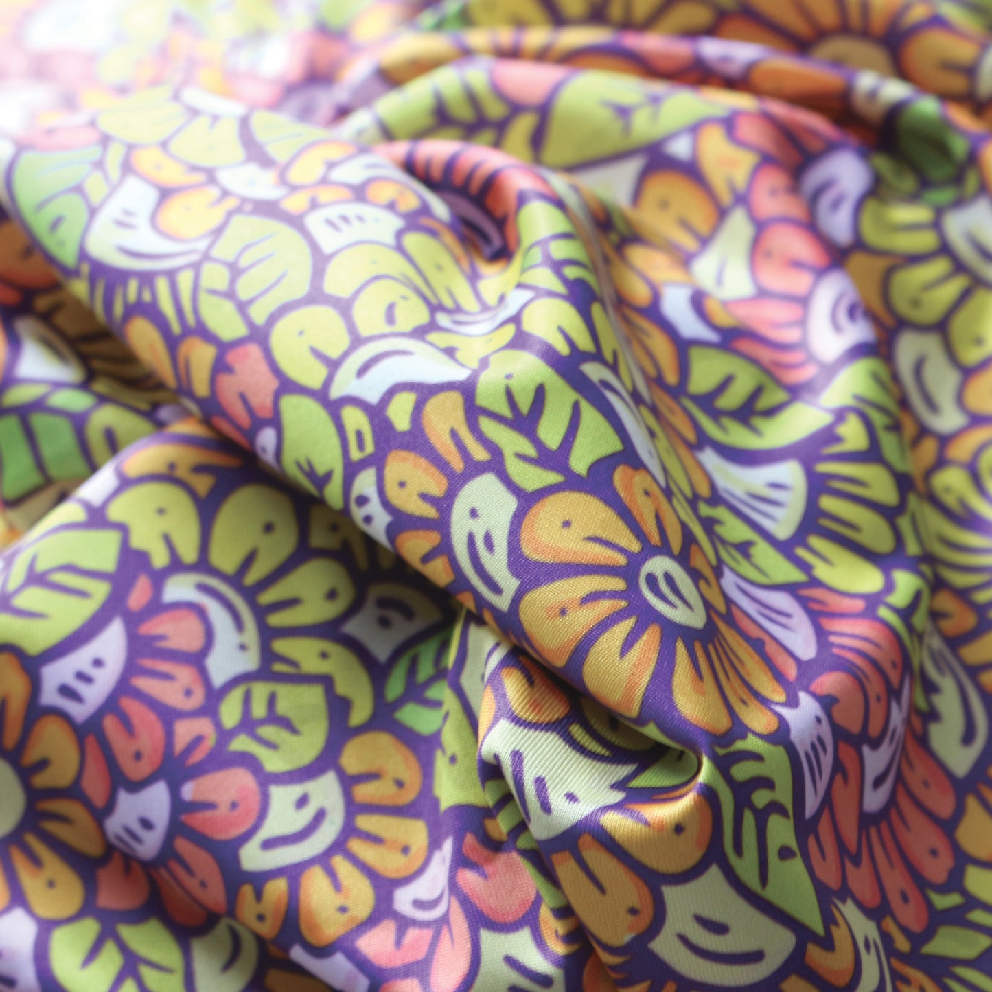 Lenço Bandana Bloom 60x60cm