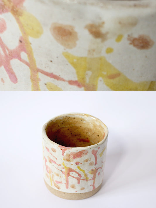 Cerâmica - Copo Médio Pollock 05