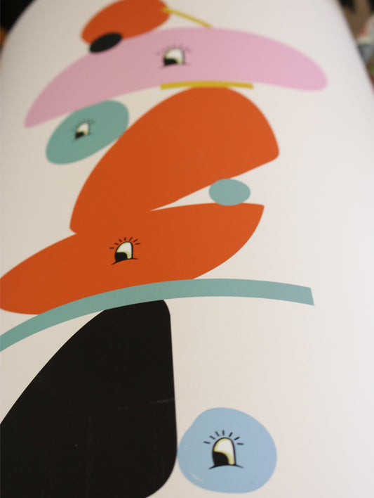 Print Fine Art - All Eyes Mess