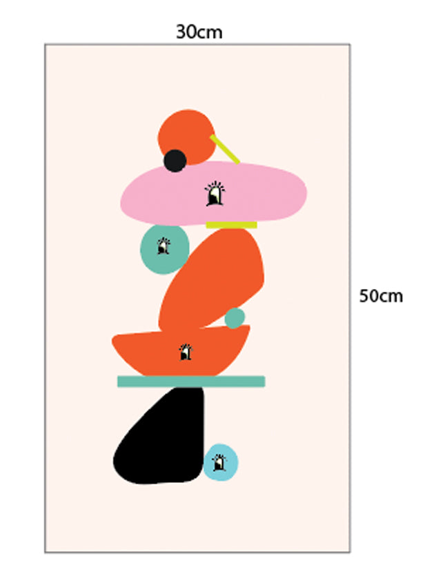 Print Fine Art - All Eyes Mess