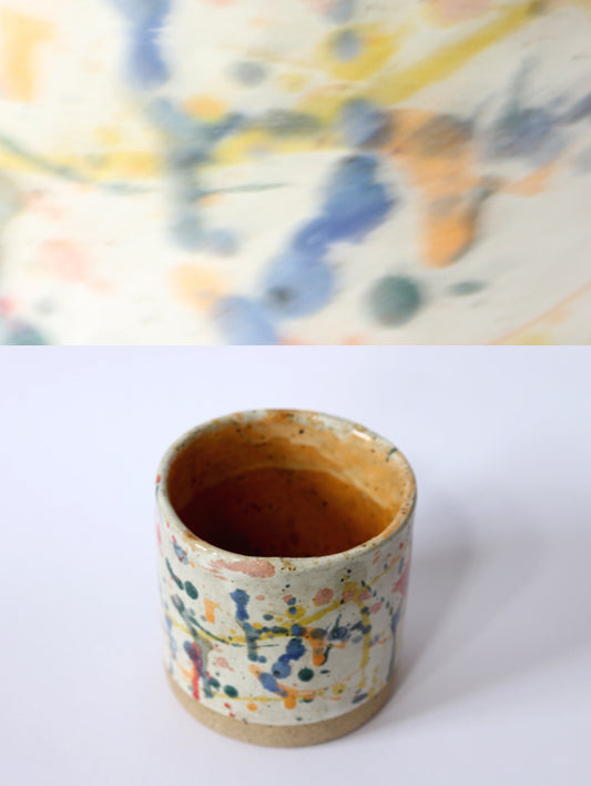 Cerâmica - Copo Médio Pollock 03