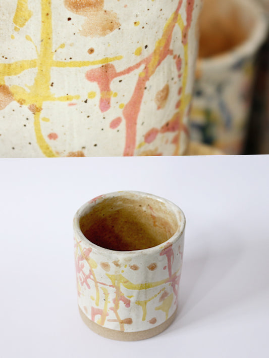 Cerâmica - Copo Médio Pollock 04