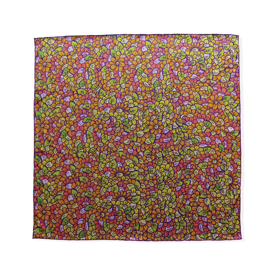 Lenço Bandana  Bloom 60x60cm